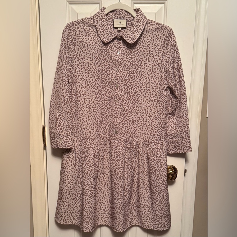 Tuckernuck light leopard Hayes dress